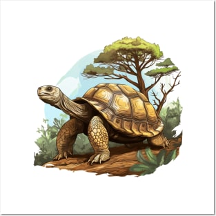 Giant Tortoise Posters and Art